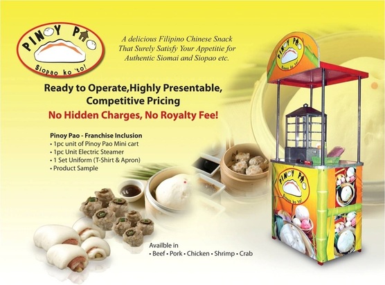 Pinoy Pao Food cart franchise package